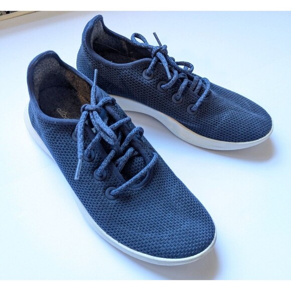 Allbirds TR Tree Runners Navy Blue Hazy Indigo US 10 Men Everyday Walking Shoes - Picture 1 of 8